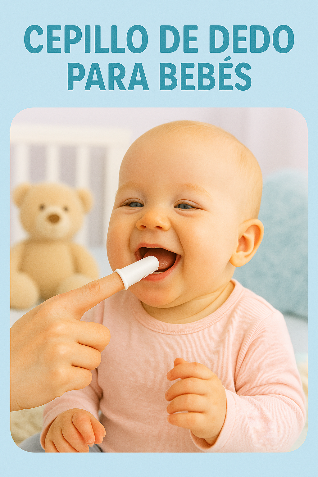 Cepillo de dedo para bebes